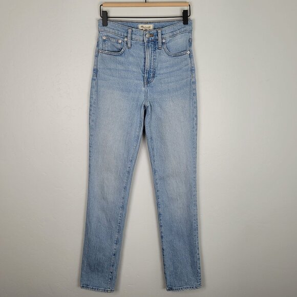 Madewell Size 24T Tall The Perfect Vintage Jean in Fiore Wash Blue - Picture 2 of 14